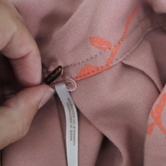 Free People Size 12 Cross Back Fit & Flare Pinup Retro Mini Floral Dress FLAWED* - Picture 14 of 14